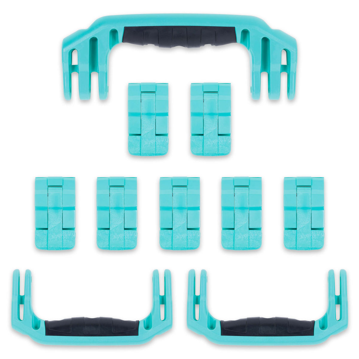 Pelican 1650 Replacement Handles &amp; Latches Set - Teal -