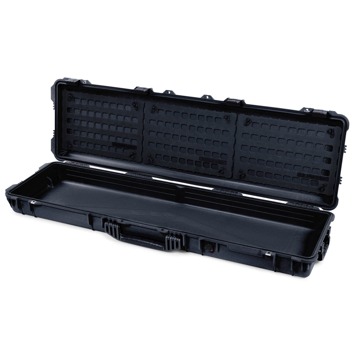 Pelican 1750 Protector Long Case, Black (Gen2) - EZ - Click™ MOLLE Panels Only