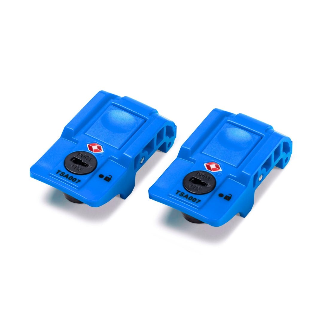 Pelican Air TSA Locking Latches, Blue, Push-Button (Set of 2 with Keys) -