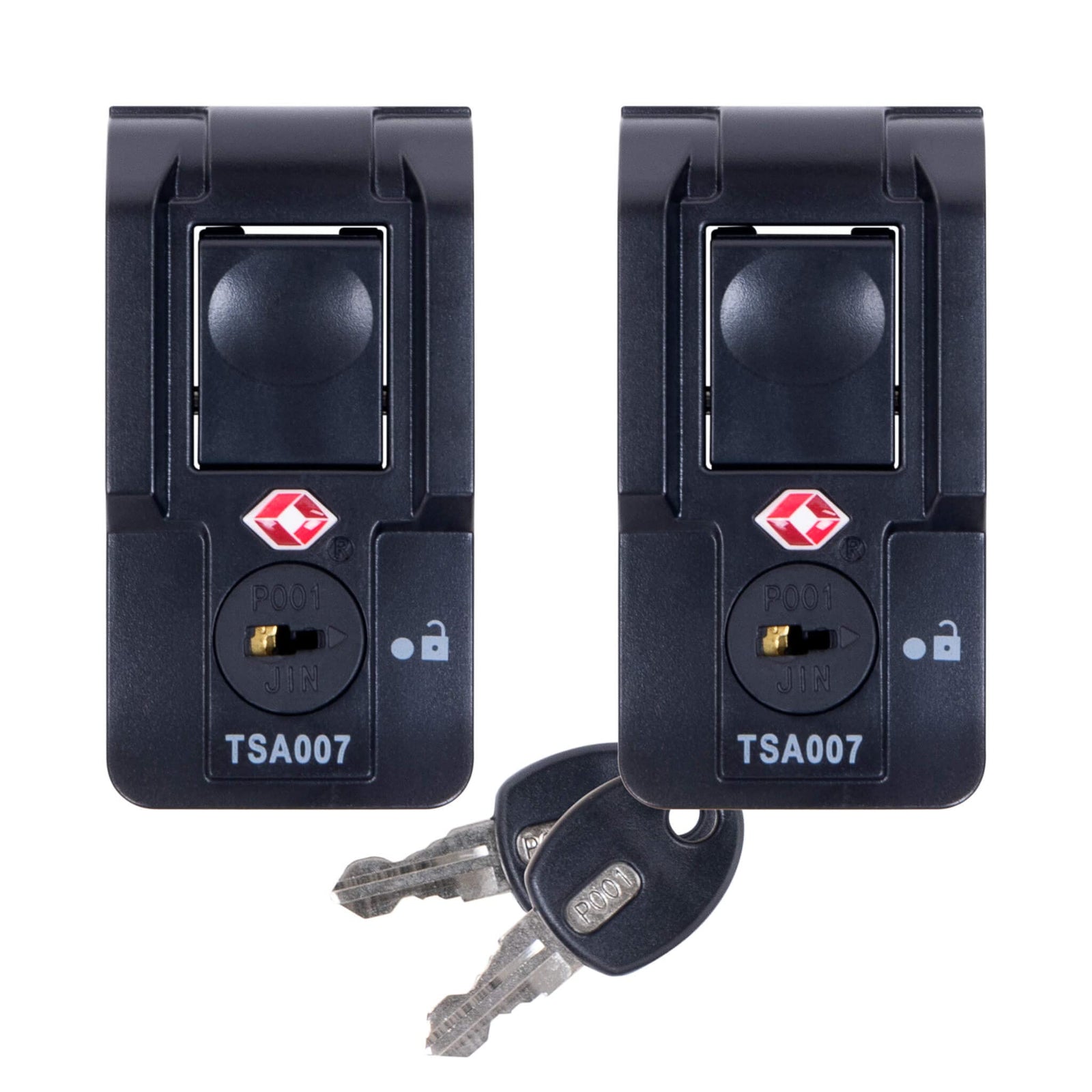 Pelican 1615 Air Replacement Handles & Latches Set - Black TSA -