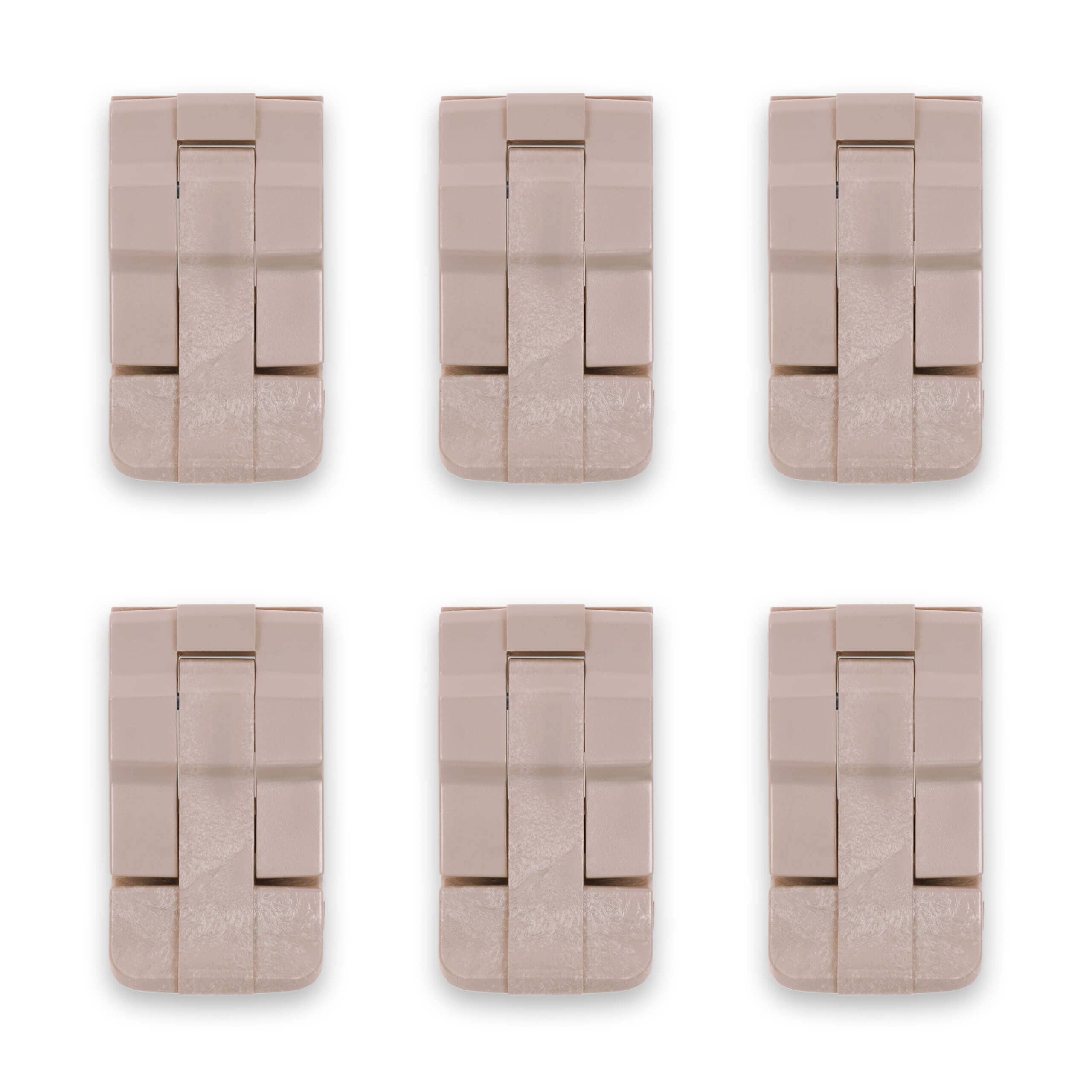 Pelican 0340 Replacement Latches, Desert Tan (Set of 6) ColorCase 
