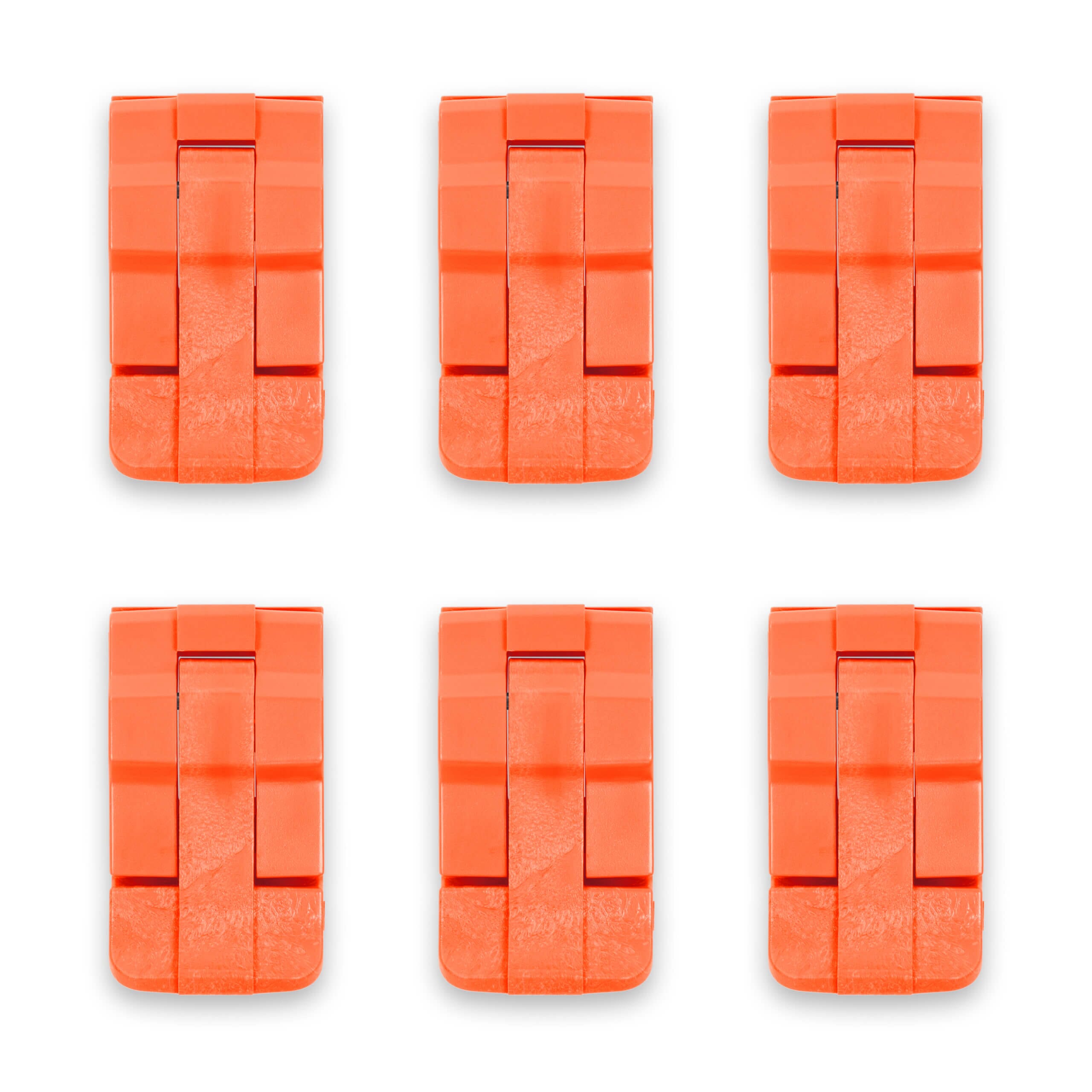 Pelican 0340 Replacement Latches, Orange (Set of 6) ColorCase 