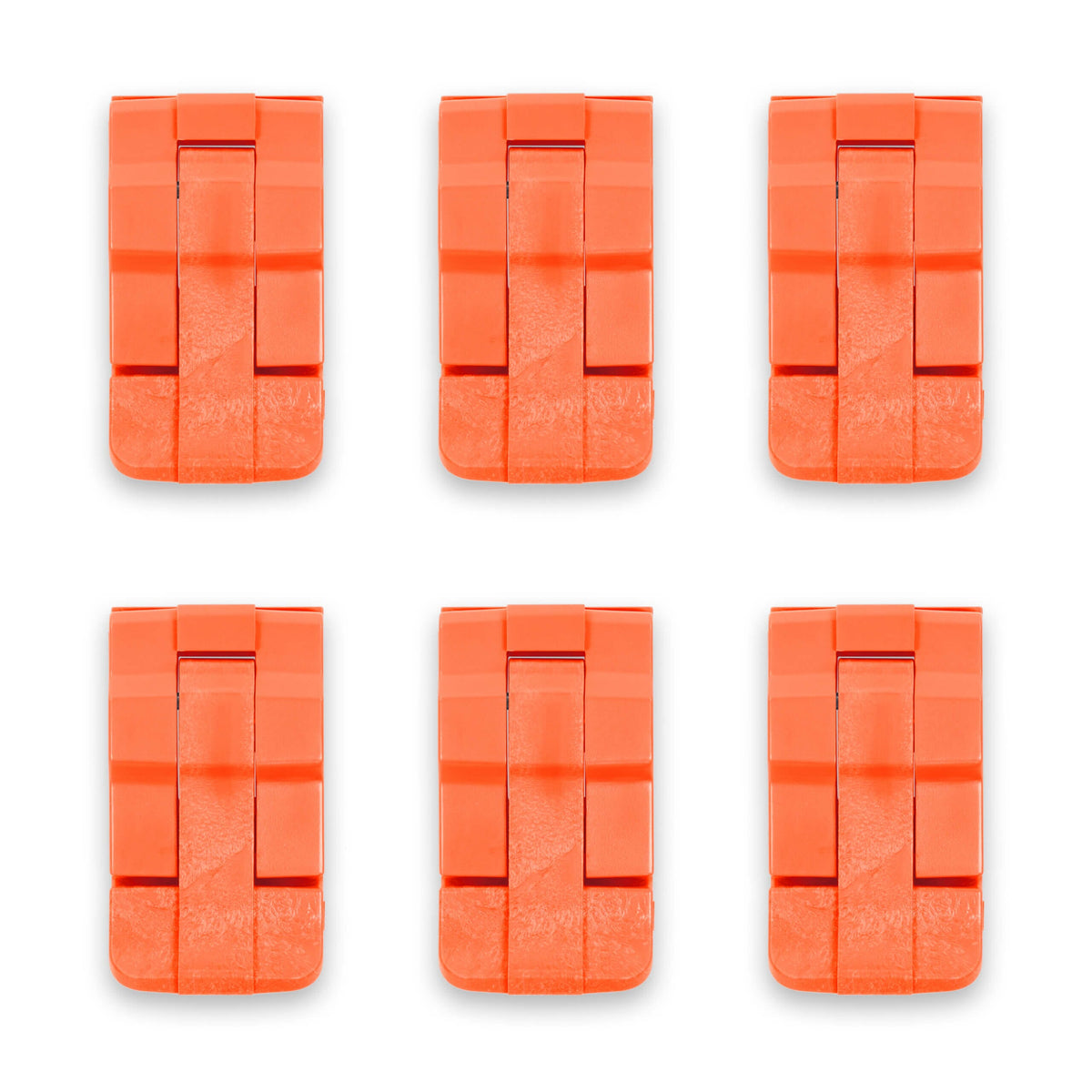 Pelican 0340 Replacement Latches, Orange (Set of 6) ColorCase 