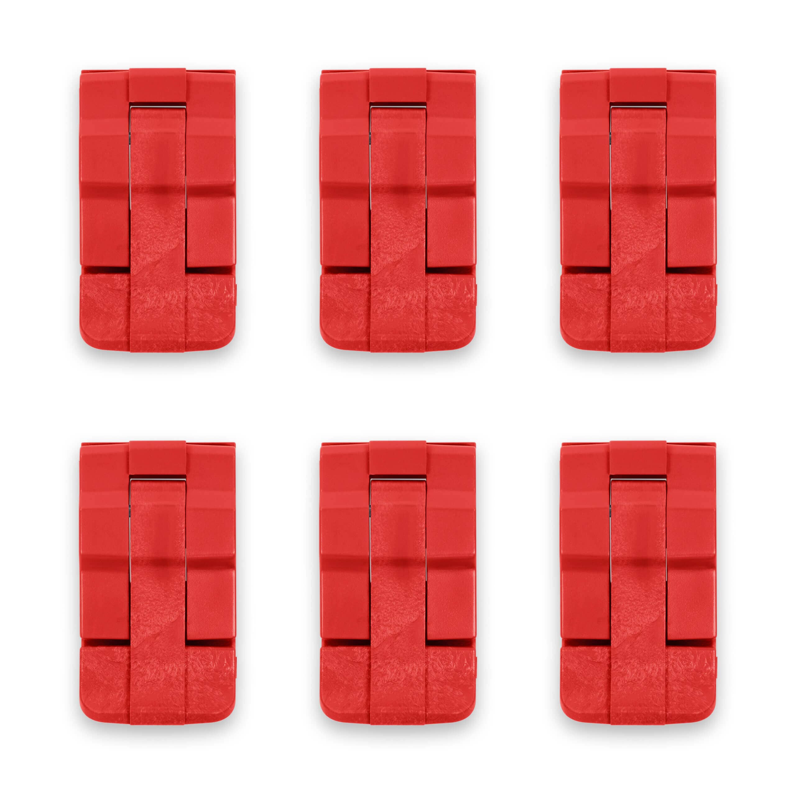 Pelican 0340 Replacement Latches, Red (Set of 6) ColorCase 