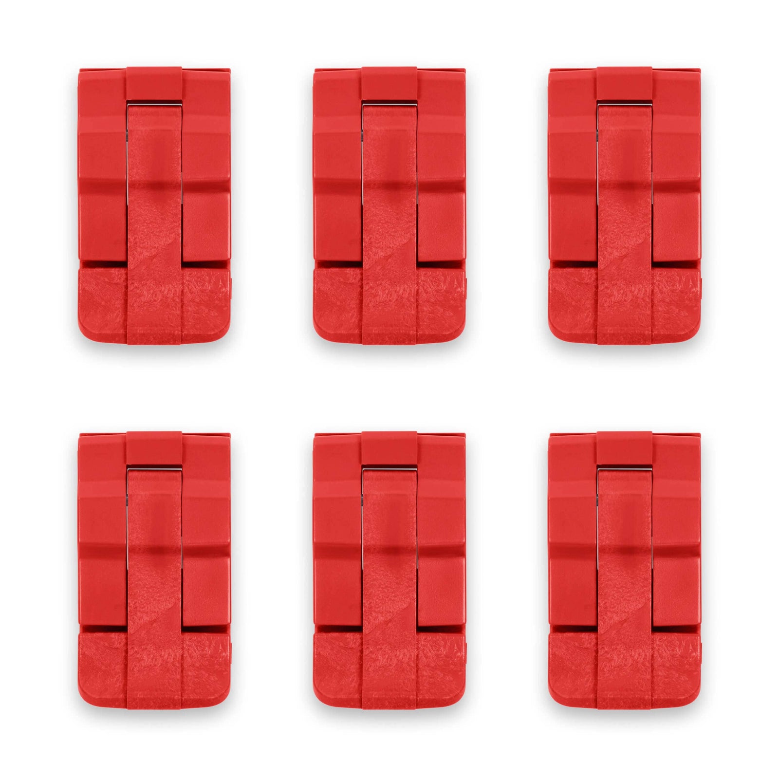 Pelican 0350 Replacement Latches, Red (Set of 6) ColorCase 