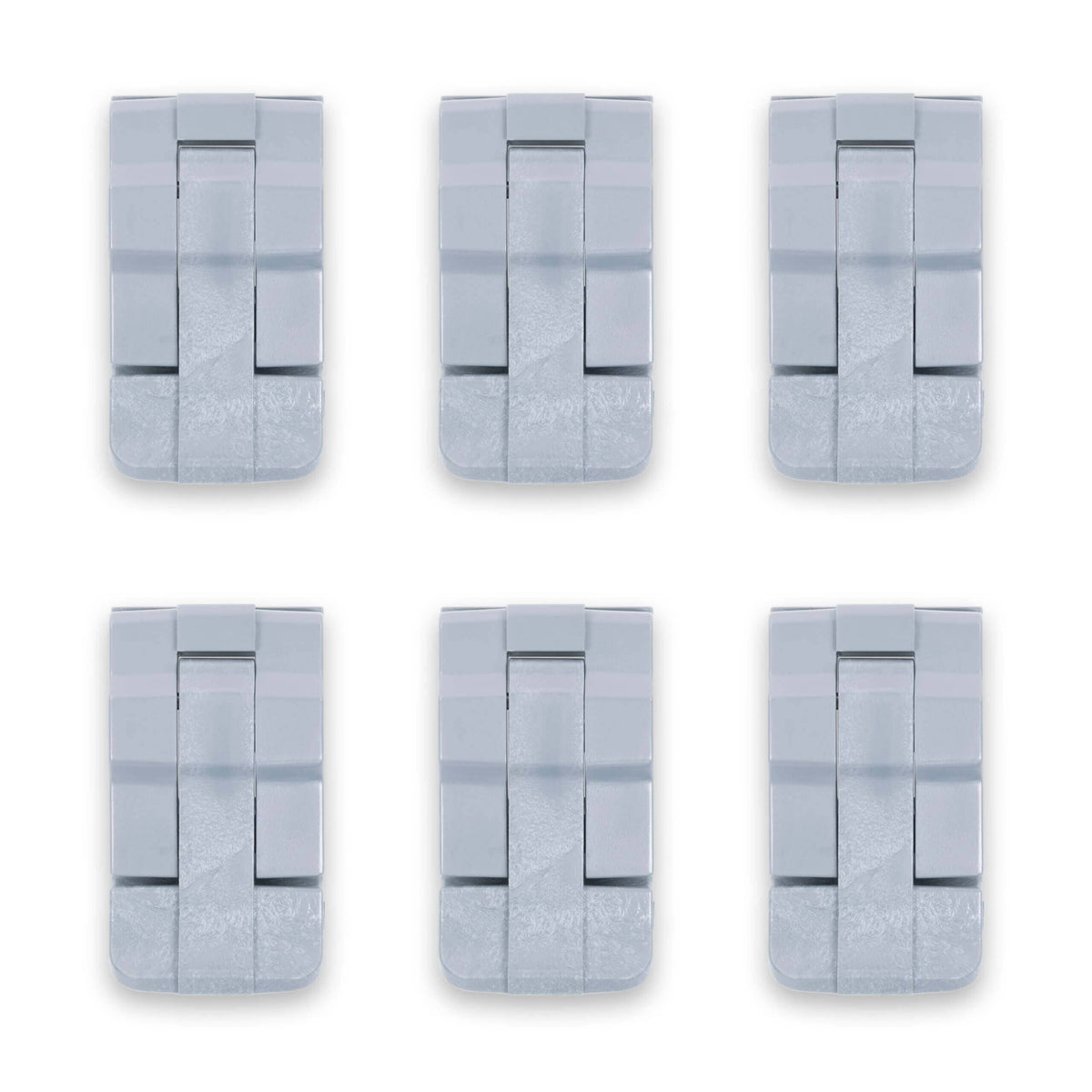 Pelican 0350 Replacement Latches, Silver (Set of 6) ColorCase 