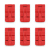 Pelican 0370 Replacement Latches, Red (Set of 6) ColorCase