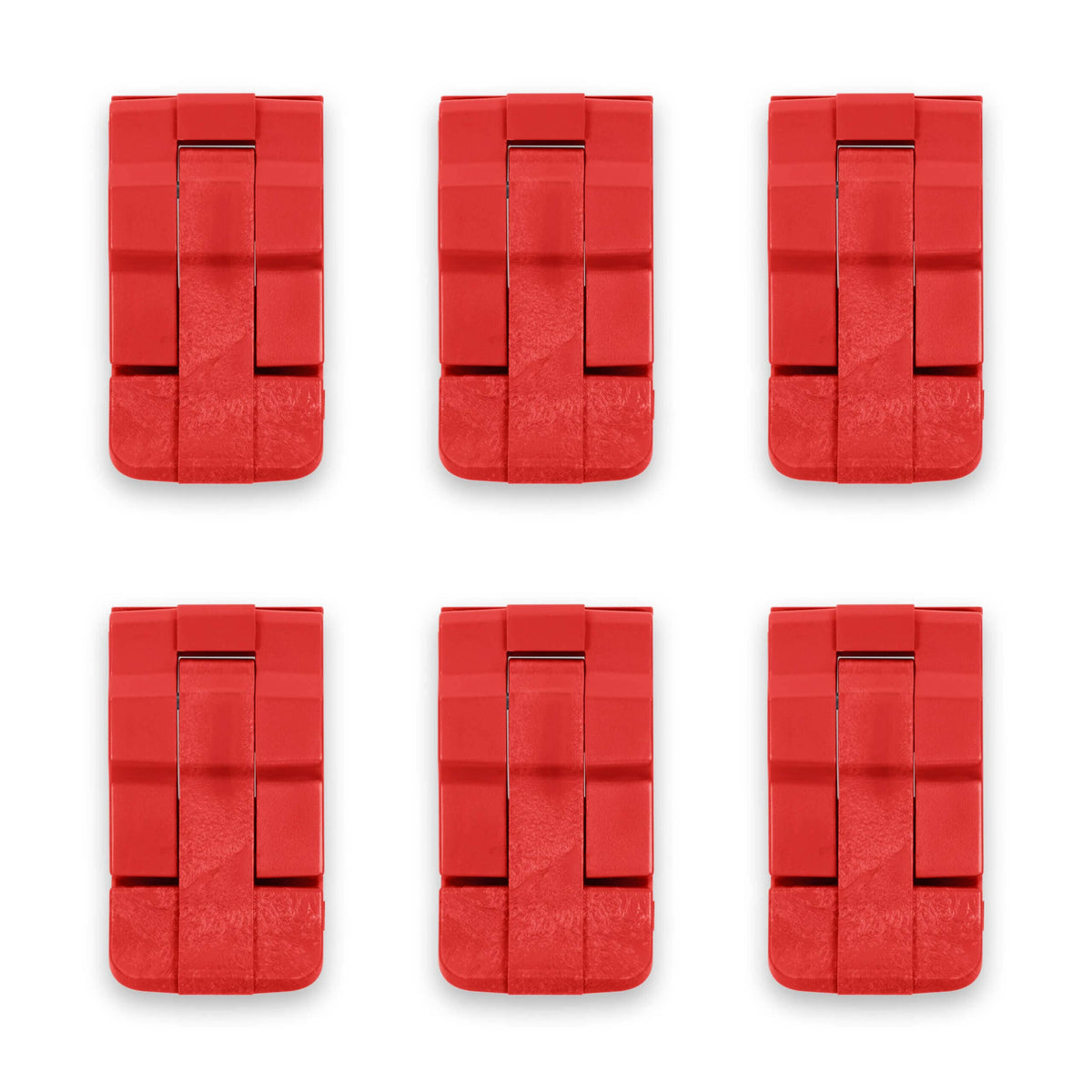 Pelican 0370 Replacement Latches, Red (Set of 6) ColorCase 