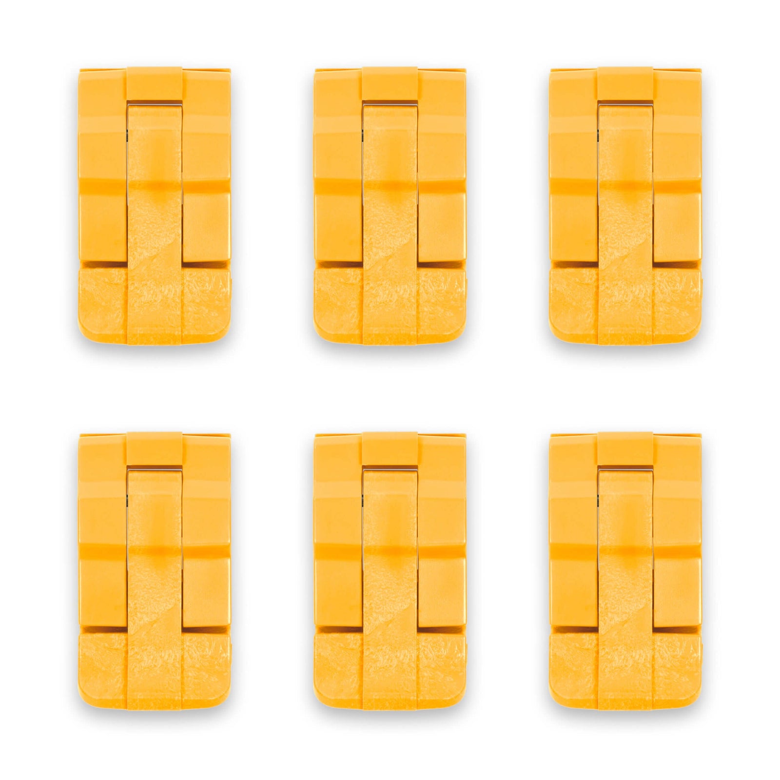 Pelican 0370 Replacement Latches, Yellow (Set of 6) ColorCase 