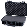 Pelican 1170 Case, Black Pick & Pluck Foam with Convolute Lid Foam ColorCase 011700-0001-110-110