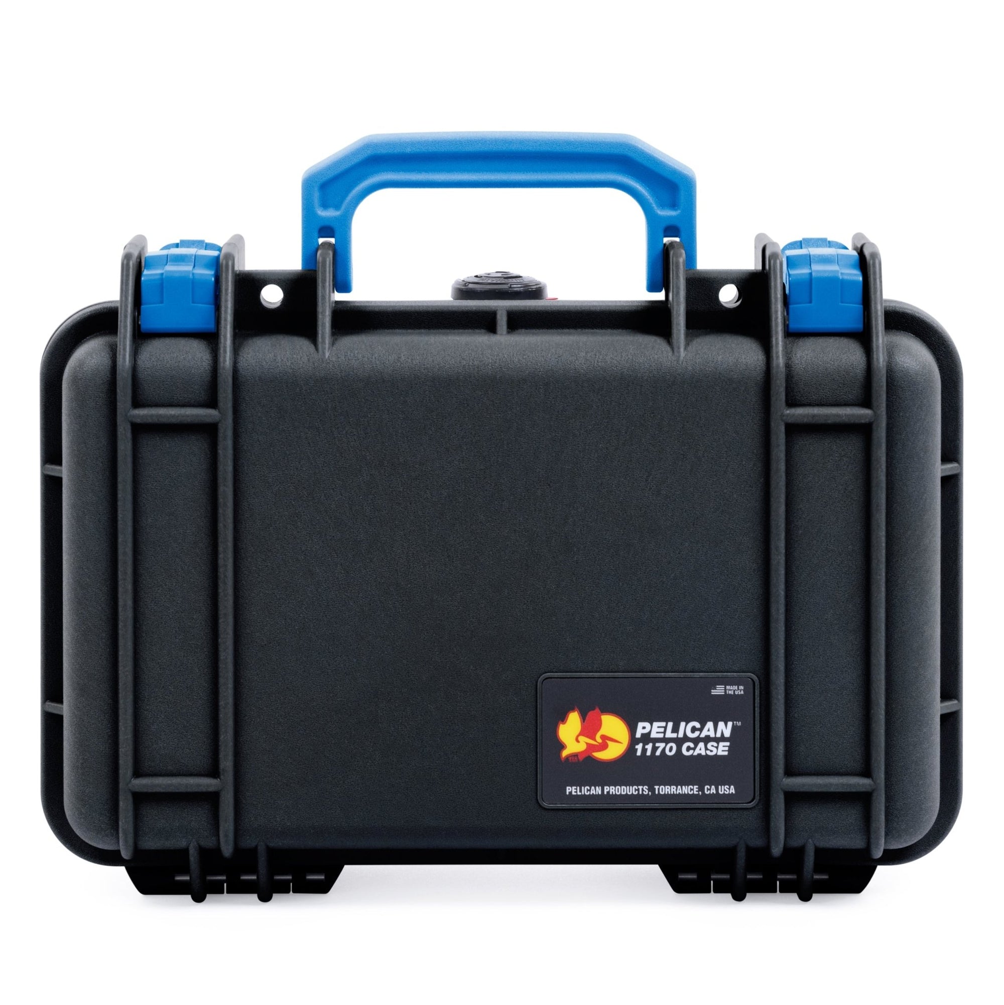 新品未使用　PELICAN 1170 CASE ブラック Pelican 1170 Case: Black with Blue Handle & Latches - ColorCase
