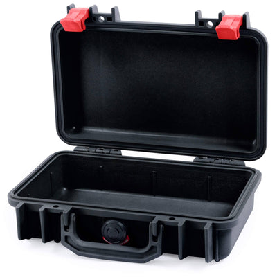 Pelican 1170 Case, Black with Red Latches None (Case Only) ColorCase 011700-0000-110-320