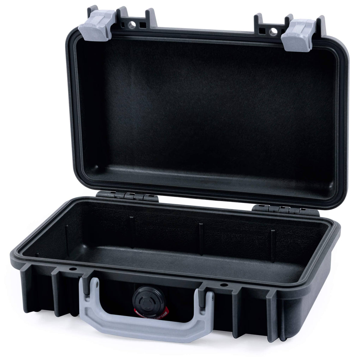 Pelican 1170 Case, Black with Silver Handle &amp; Latches ColorCase 