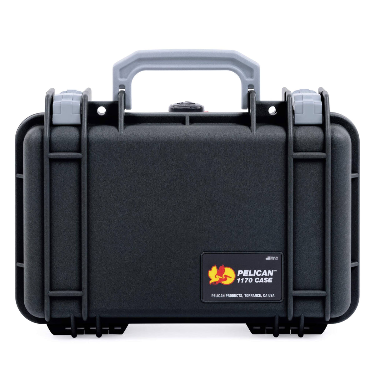 Pelican 1170 Case, Black with Silver Handle &amp; Latches ColorCase 