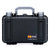 Pelican 1170 Case, Black with Silver Handle & Latches ColorCase 