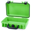 Pelican 1170 Case, Lime Green with Black Handle & Latches None (Case Only) ColorCase 011700-0000-300-110