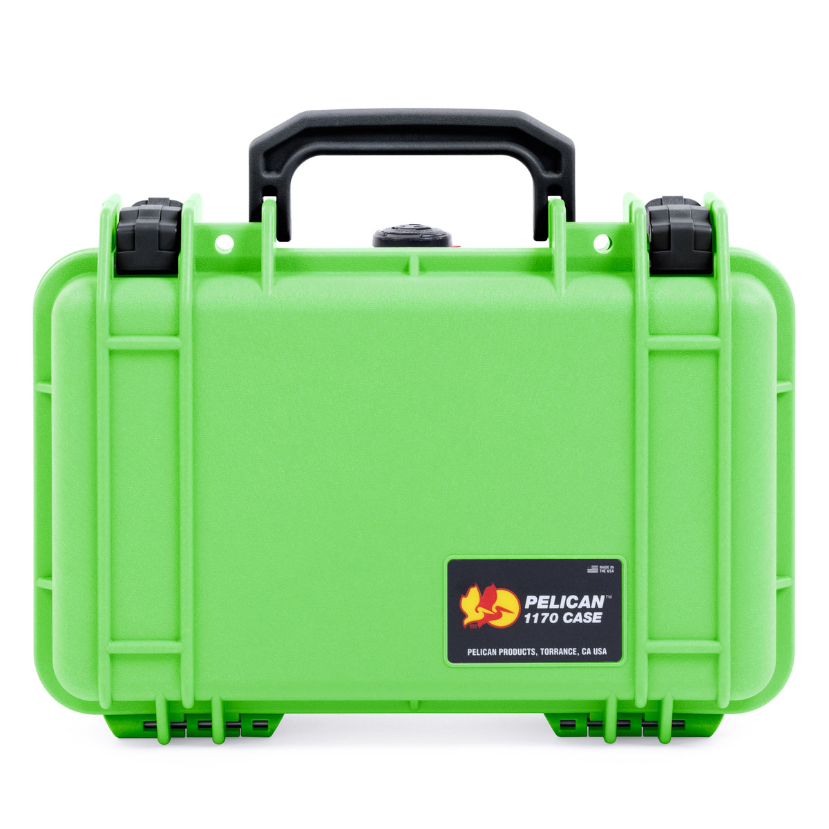 Pelican 1170 Case - Lime Green &amp; Black