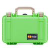 Pelican 1170 Case, Lime Green with Desert Tan Handle & Latches ColorCase