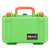 Pelican 1170 Case, Lime Green with Orange Handle & Latches ColorCase 