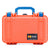 Pelican 1170 Case, Orange with Blue Handle & Latches ColorCase 