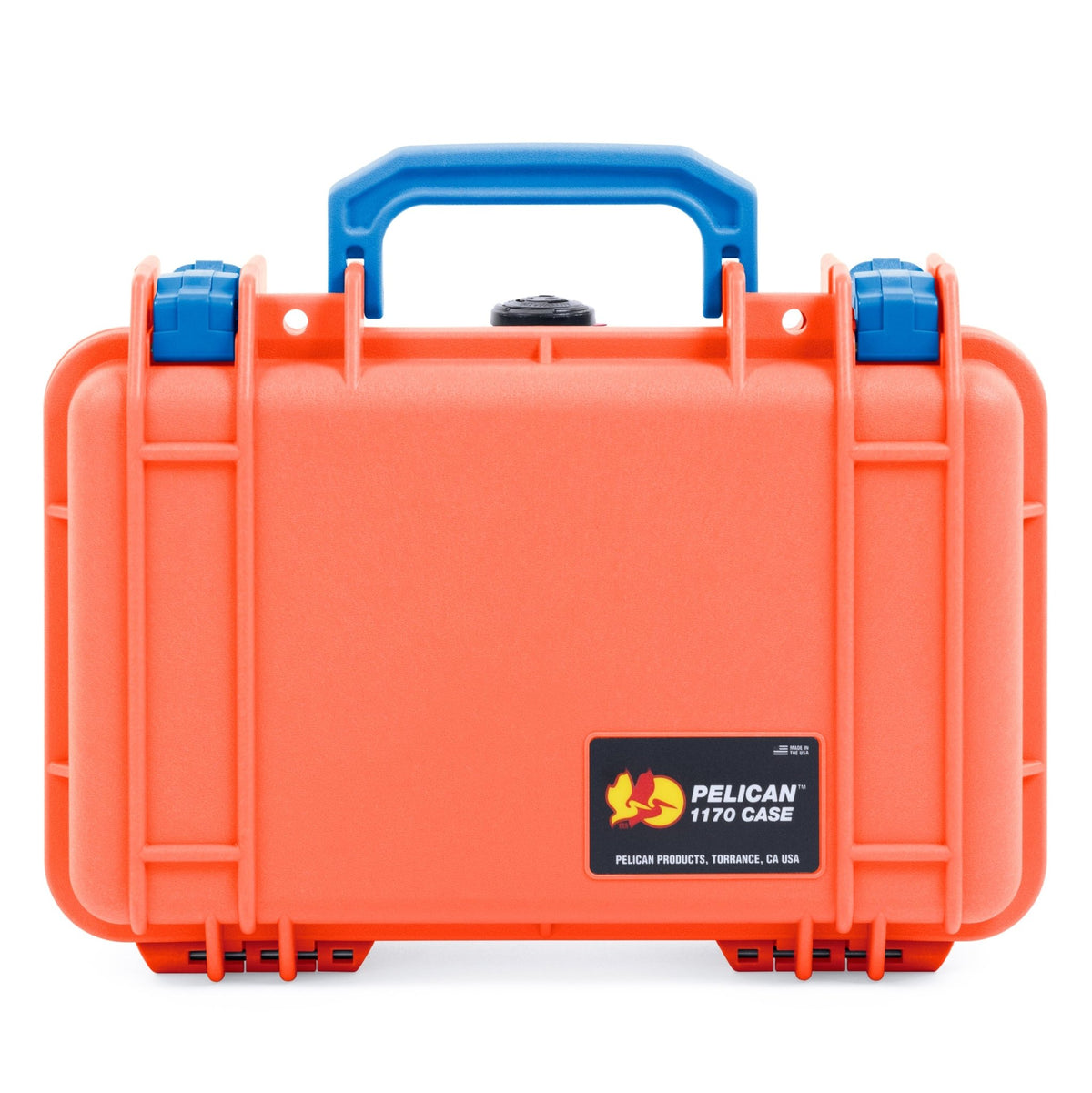 Pelican 1170 Case - Orange &amp; Blue - None (Case Only)