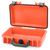 Pelican 1170 Case, Orange with OD Green Handle & Latches None (Case Only) ColorCase 011700-0000-150-130