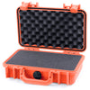 Pelican 1170 Case, Orange Pick & Pluck Foam with Convolute Lid Foam ColorCase 011700-0001-150-150