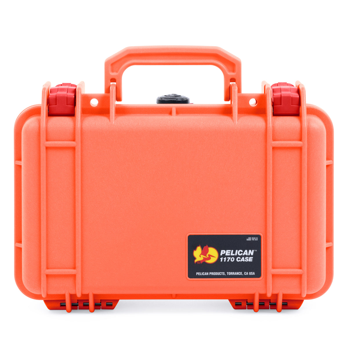 Pelican 1170 Case - Orange &amp; Red
