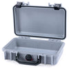 Pelican 1170 Case, Silver with Black Handle & Latches None (Case Only) ColorCase 011700-0000-180-110