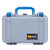 Pelican 1170 Case, Silver with Blue Handle & Latches ColorCase 