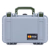 Pelican 1170 Case, Silver with OD Green Handle & Latches ColorCase