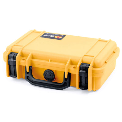 Pelican 1170 Case, Yellow with Black Handle & Latches ColorCase