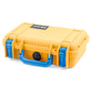 Pelican 1170 Case, Yellow with Blue Handle & Latches ColorCase
