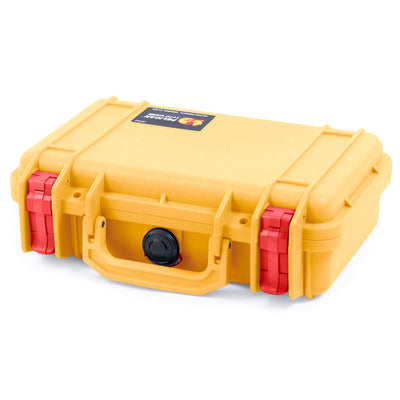 Pelican 1170 Case, Yellow with Red Latches ColorCase