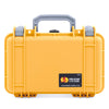 Pelican 1170 Case, Yellow with Silver Handle & Latches ColorCase