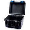 Pelican 1300 Case, Black with Blue Latches None (Case Only) ColorCase 013000-0000-110-120