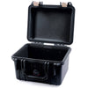 Pelican 1300 Case, Black with Desert Tan Latches None (Case Only) ColorCase 013000-0000-110-310