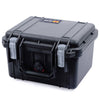 Pelican 1300 Case, Black with Silver Latches ColorCase