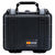 Pelican 1300 Case, Black with Silver Latches ColorCase 