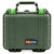 Pelican 1300 Case, OD Green with Lime Green Latches ColorCase 