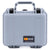 Pelican 1300 Case, Silver with Black Latches ColorCase 