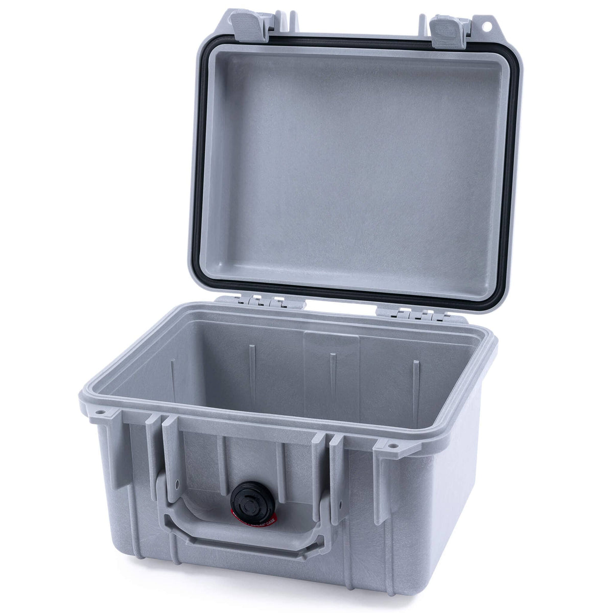 Pelican 1300 Case, Silver None (Case Only) ColorCase 013000-0000-180-180