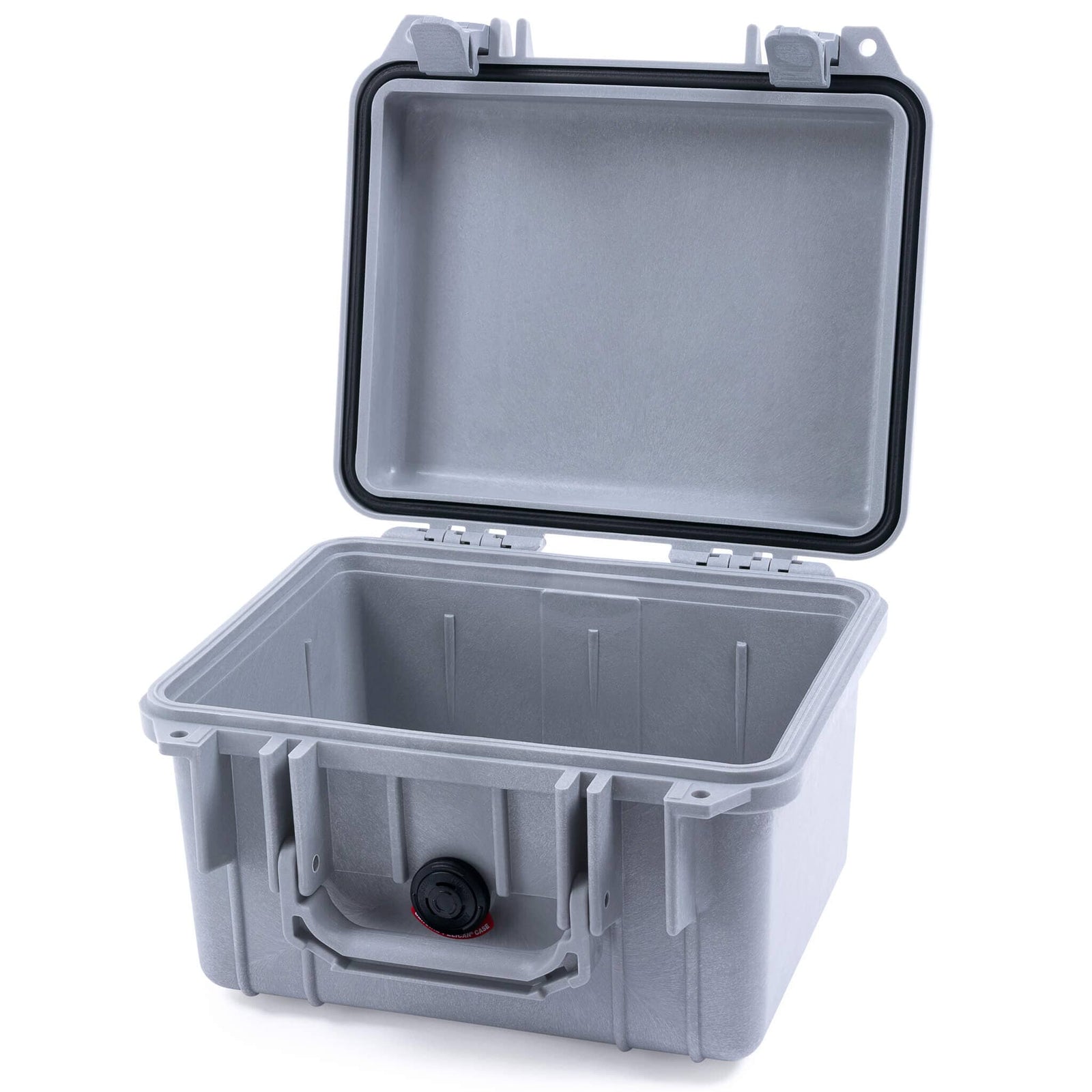 Pelican 1300 Case, Silver None (Case Only) ColorCase 013000-0000-180-180