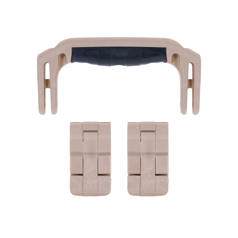 Pelican 1400 Replacement Handle & Latches, Desert Tan (Set of 1 Handle, 2 Latches) ColorCase 