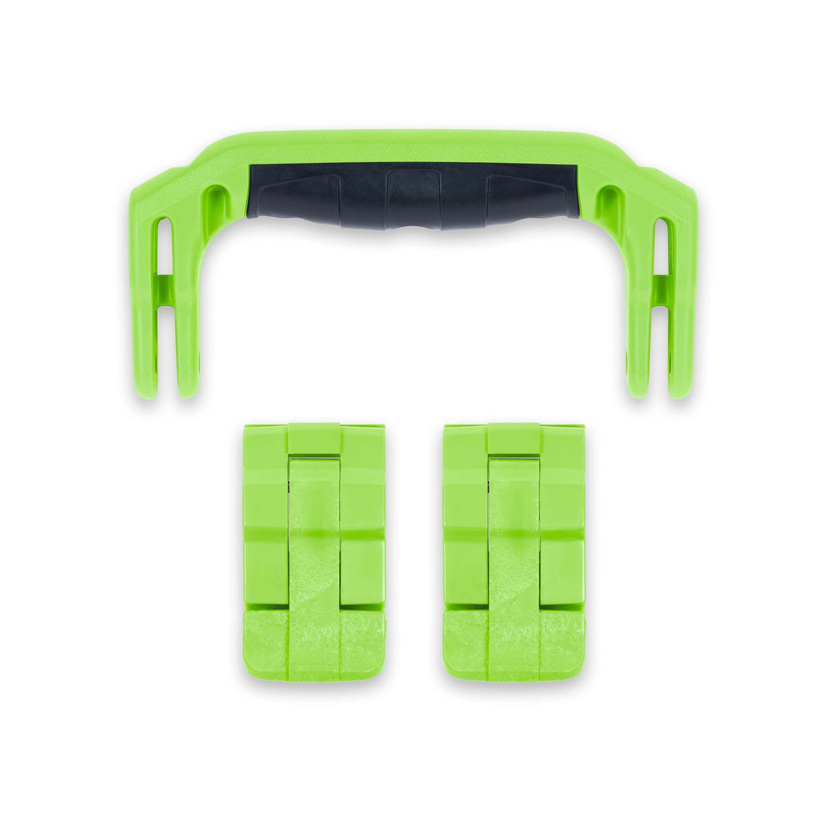 Pelican 1400 Replacement Handle &amp; Latches, Lime Green (Set of 1 Handle, 2 Standard Latches) ColorCase 
