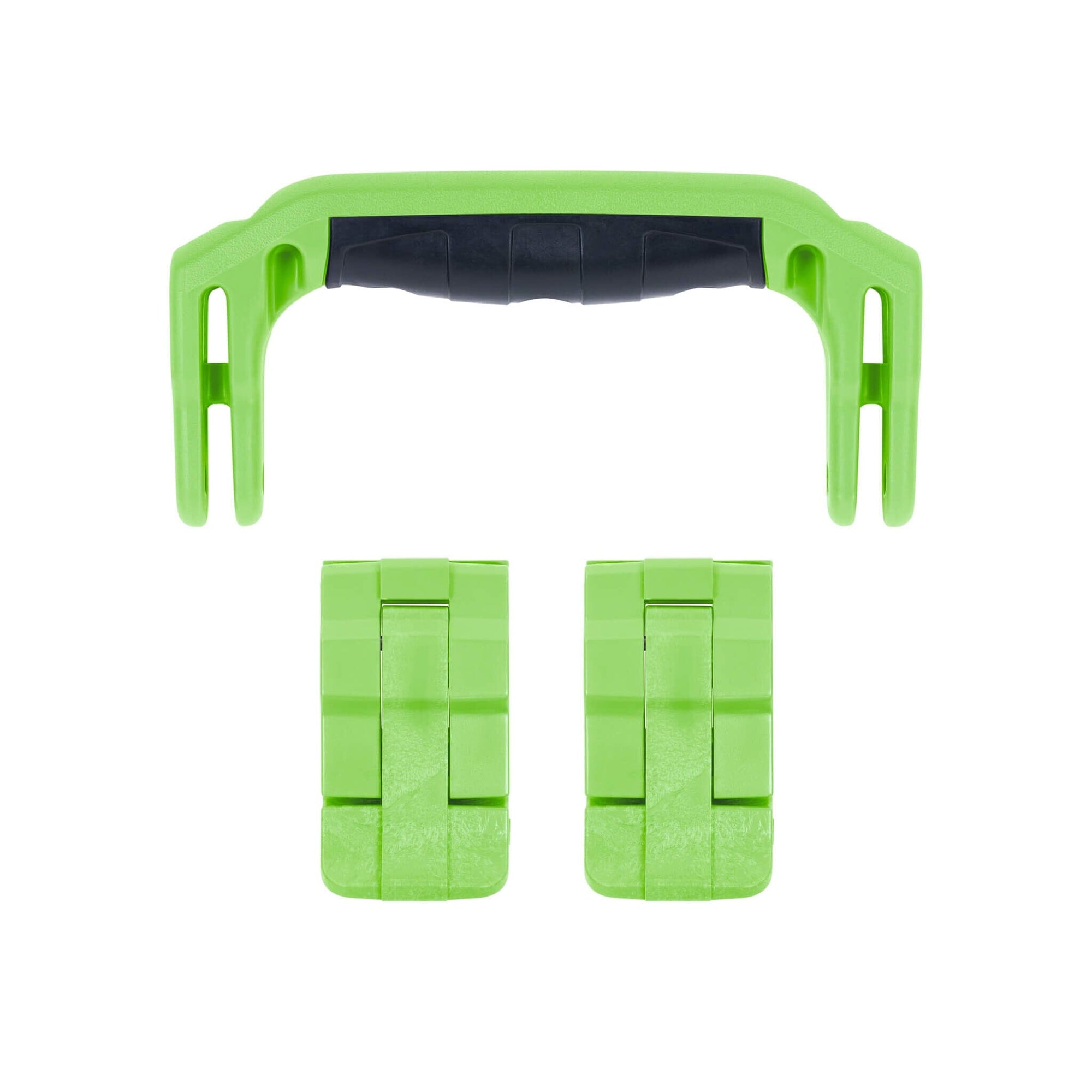 Pelican 1400 Replacement Handle & Latches, Lime Green (Set of 1 Handle, 2 Latches) ColorCase 