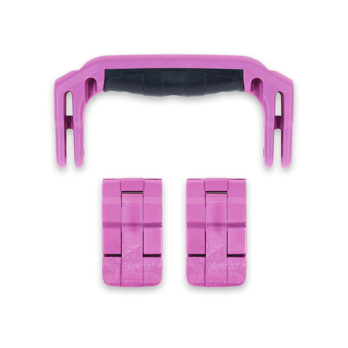 Pelican 1400 Replacement Handle &amp; Latches, Magenta (Set of 1 Handle, 2 Standard Latches) ColorCase 