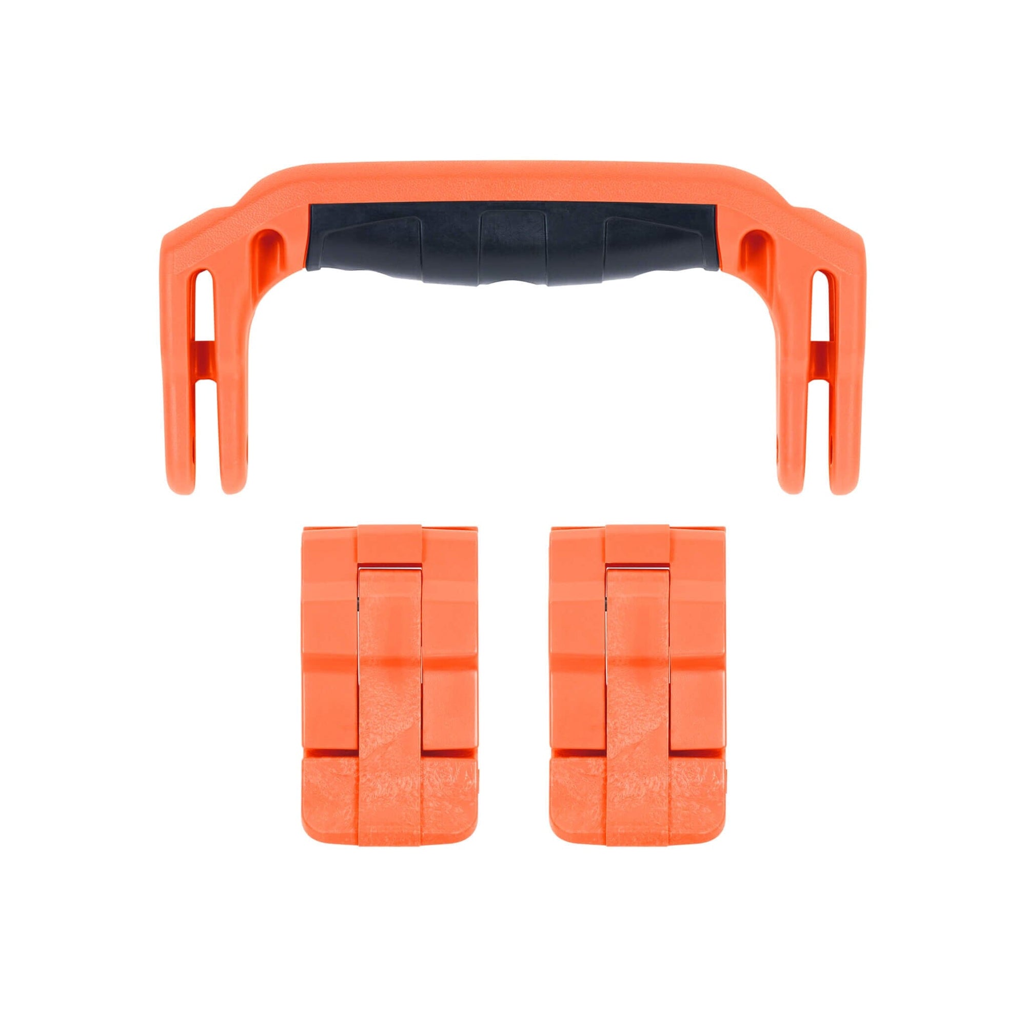 Pelican 1400 Replacement Handle & Latches, Orange (Set of 1 Handle, 2 Latches) ColorCase 