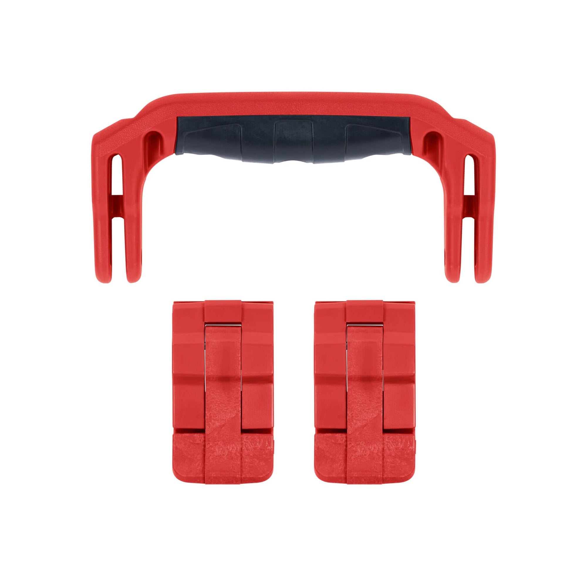 Pelican 1400 Replacement Handle & Latches, Red (Set of 1 Handle, 2 Latches) ColorCase 