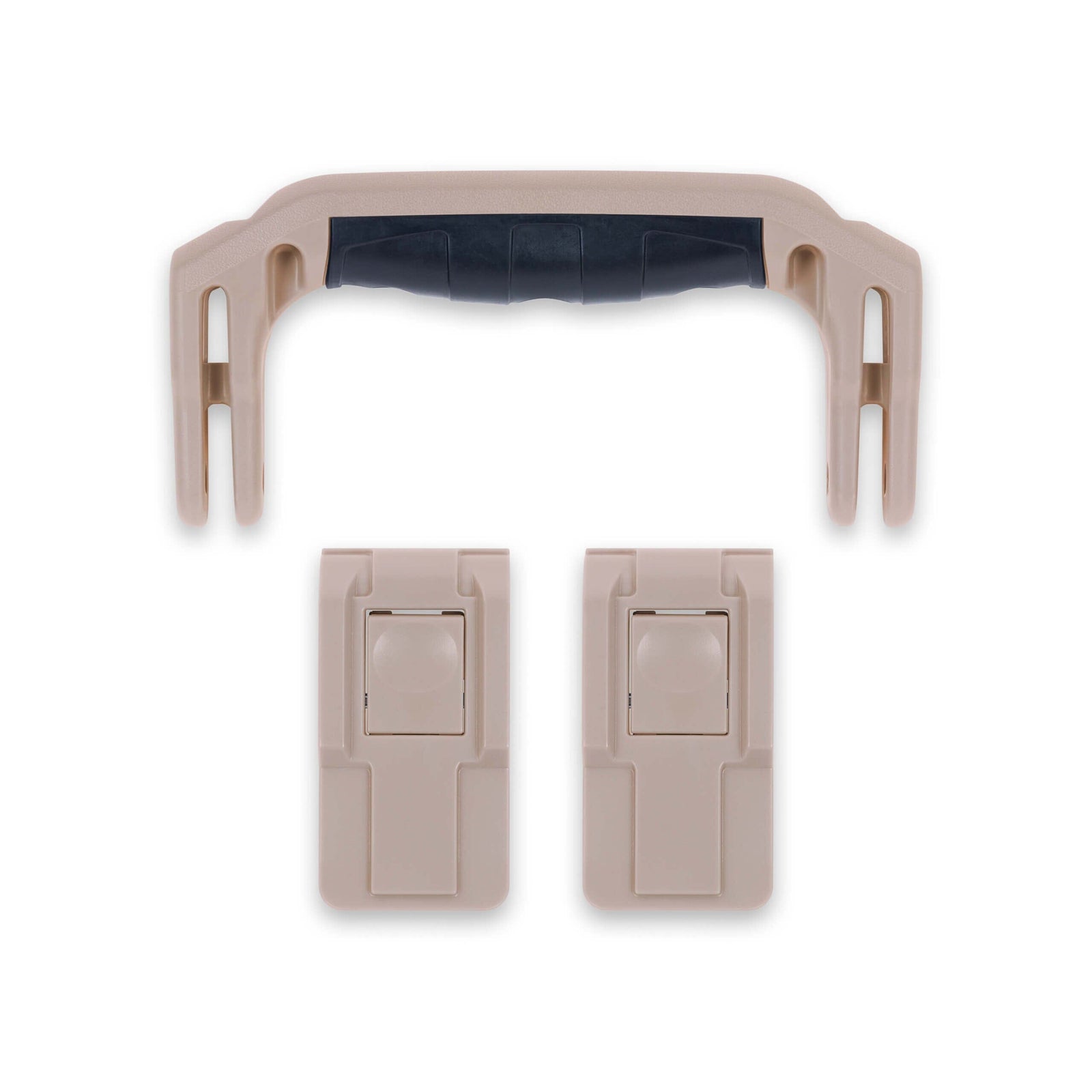 Pelican 1400 Replacement Handle & Latches, Desert Tan (Set of 1 Handle, 2 Push-Button Latches) ColorCase 
